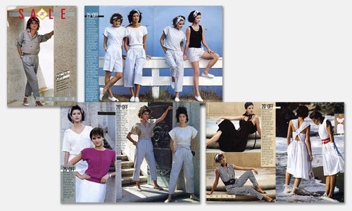 Graphic Design Sample: Junior Fashions Catalog Design
