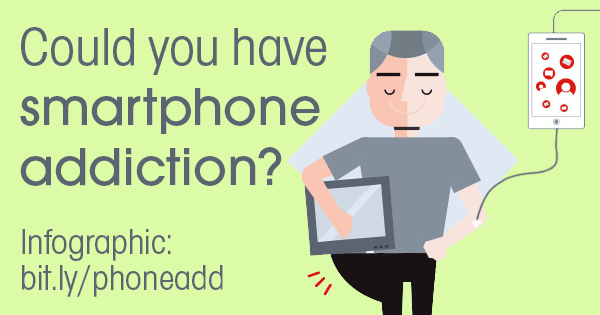 Cell phone addiction facts picture