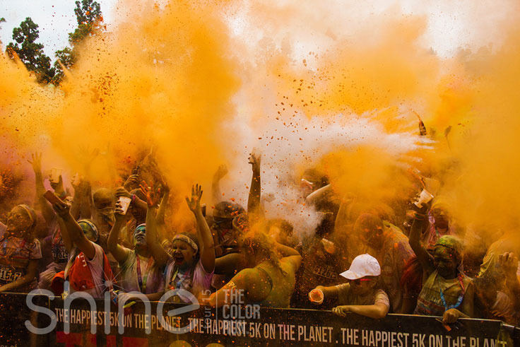 The Color Run is a unique paint race that celebrates healthiness, happiness, and individuality. And it's full of COLOR!