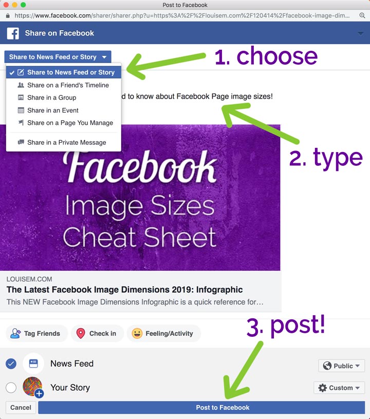 How To Post A Link On Facebook To Get More Clicks