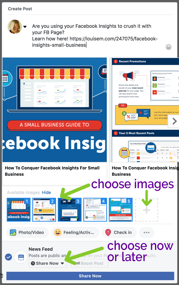 How To Post A Link On Facebook To Get More Clicks