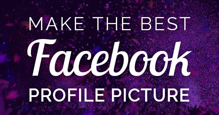 purple Facebook profile picture feature image.