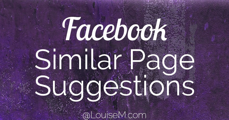 ¿Le gustaría desactivar las sugerencias de páginas de Facebook similares en su página?  La participación en las sugerencias de páginas es voluntaria.  Cómo apagarlo.