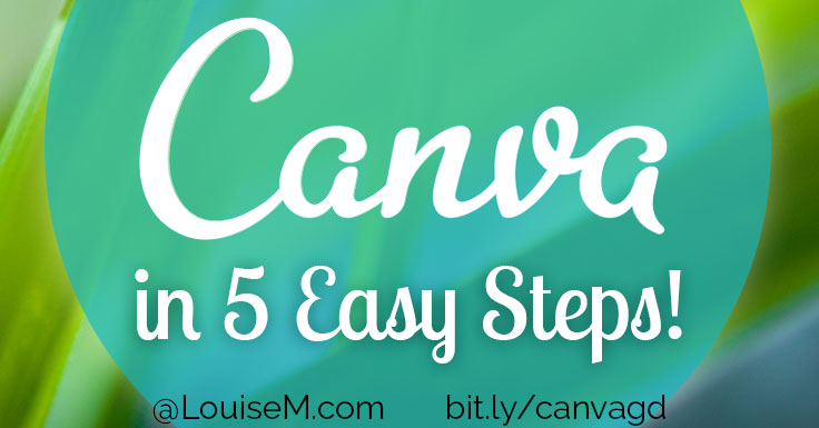 راهنمای مبتدی Canva در بنر 5 مرحله ای آسان