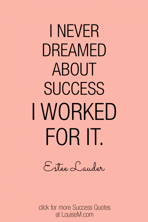 575 Famous Success Quotes For Women (with Images) 