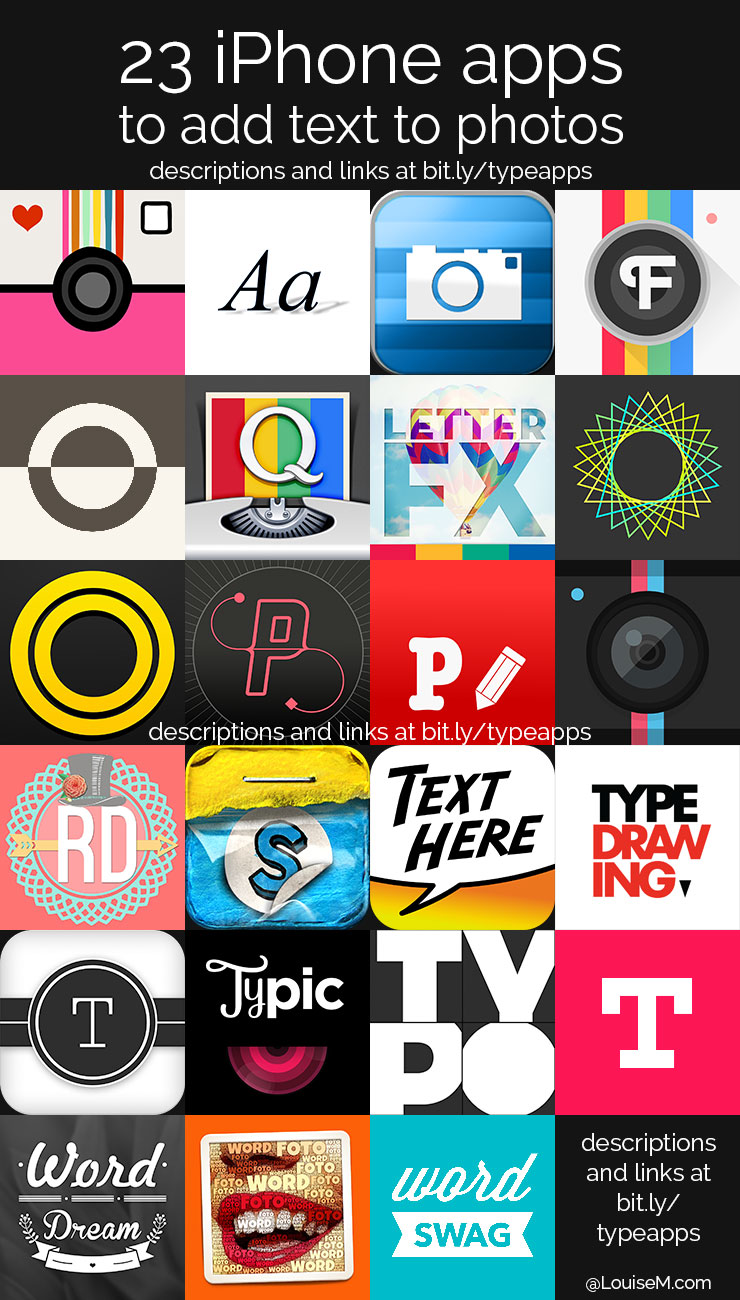 Ultimate List 23 IPhone Apps To Add Text To Photos
