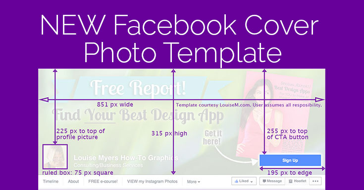 Facebook Cover Photo 2015 Template: It Changed Again!