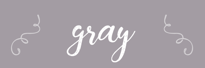Gray Color Personality banner
