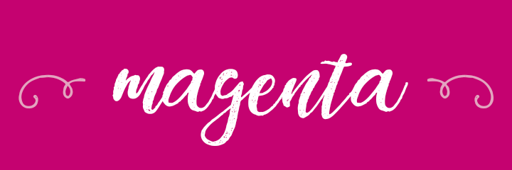 Magenta Color Personality banner