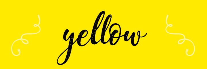 Yellow Color Personality banner