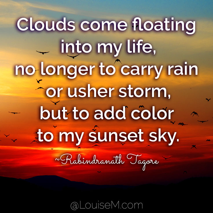 The purest and most thoughtful minds are those which love color the most. ~John Ruskin