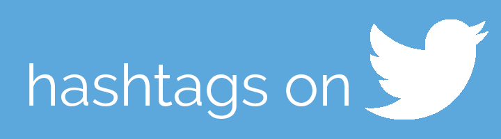 How to use hashtags on Twitter banner