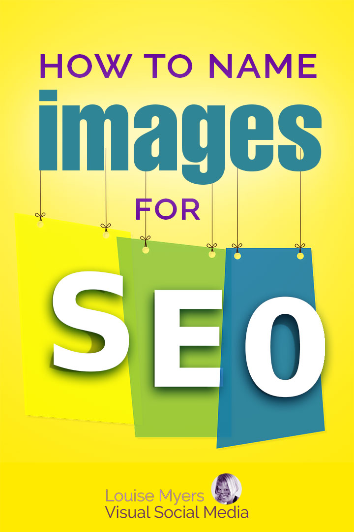 how to name images for SEO Pinterest image