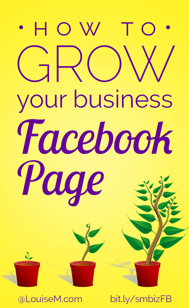 grow your small business on Facebook pinnable image