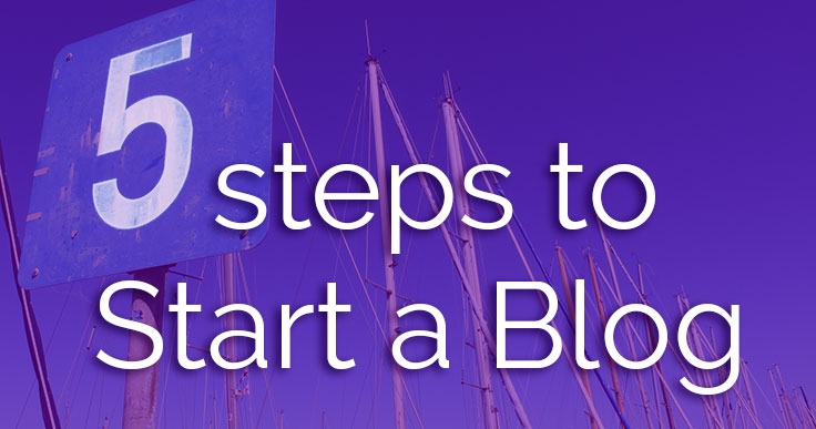 how to start a blog banner