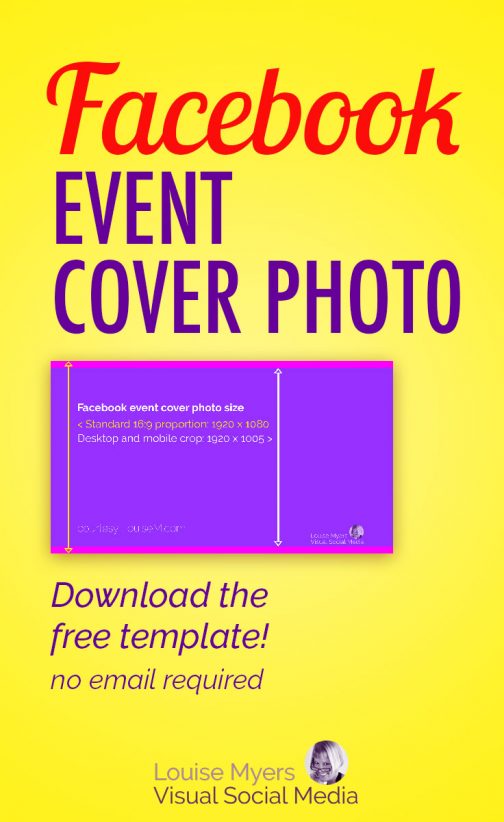 This Is the Best Facebook Event Image Size 2022 | LouiseM