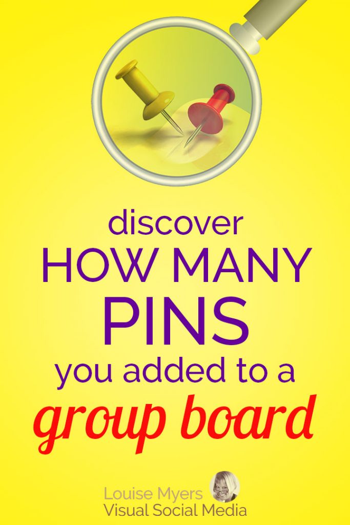 How to See How Many Pins You Added to a Group Board