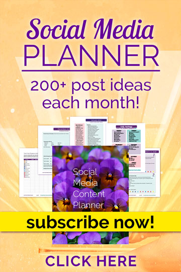 Social Media Content Planner gives you 150+ ideas each month, so you know what to post when!