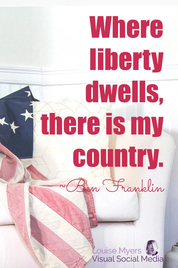 Ben Franklin freedom quote image