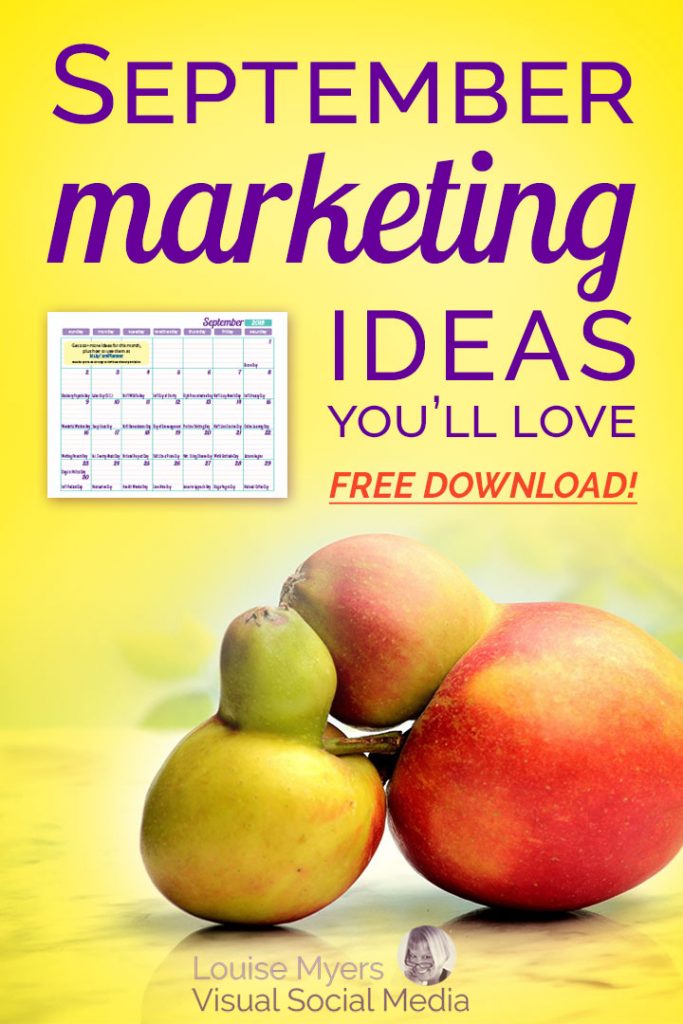 37 Stellar September Marketing Ideas FREE Download! LouiseM