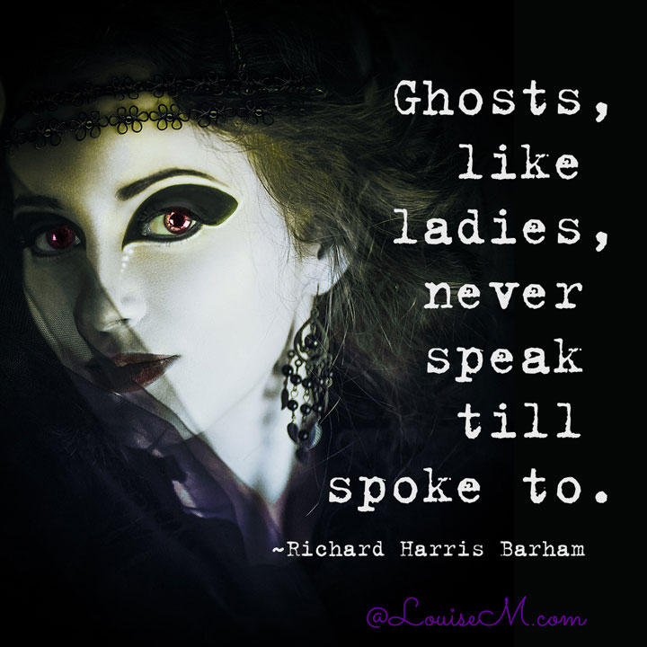 Cute Halloween quote ghosts and ladies