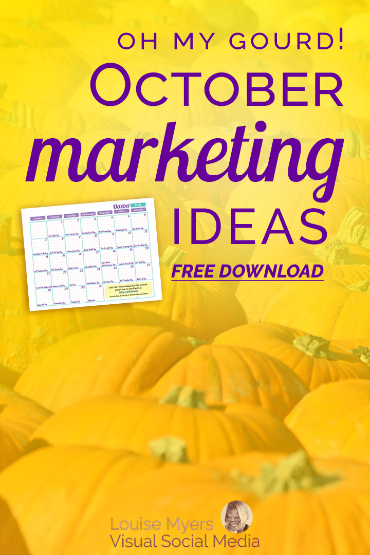 31 Odd October Marketing Ideas to Optimize Your Content! LouiseM