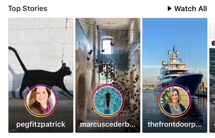 Instagram reminder about Stories to watch