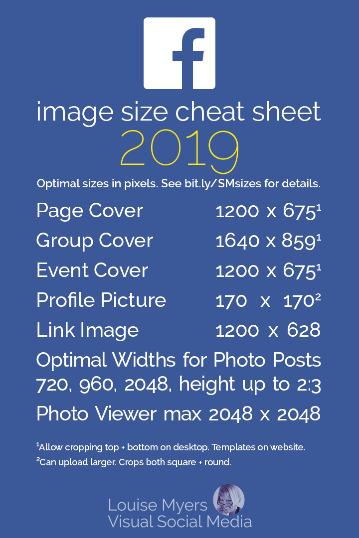 facebook image sizes cheat sheet - when is the best time to post on instagram in 2019 cheat sheet