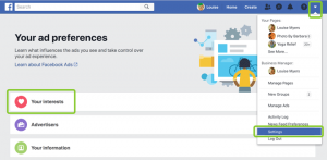 how to stop page follow suggestions on facebook