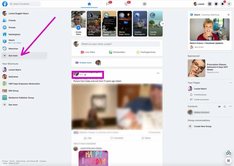 How to See More Friends Posts on Facebook Take Control! LouiseM
