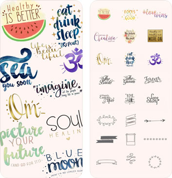 Typic iMessage stickers