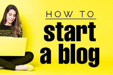 how to start a blog link