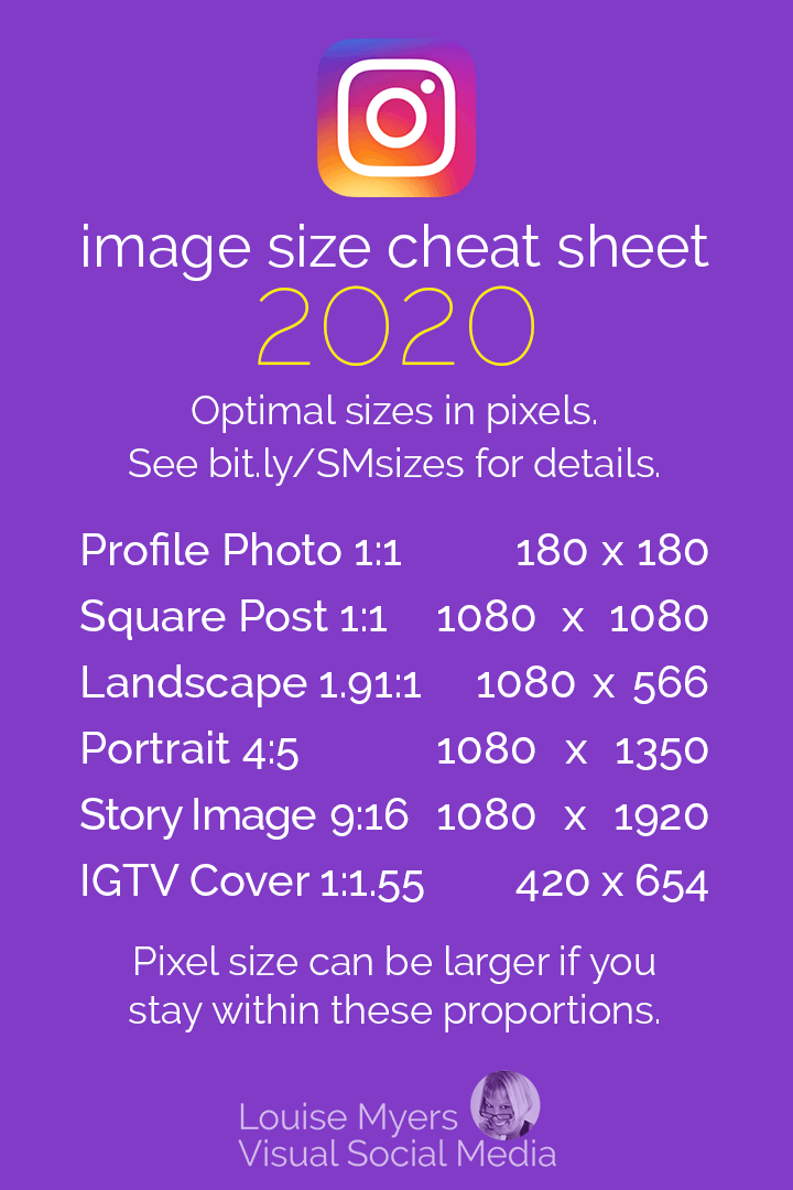 instagram poster size