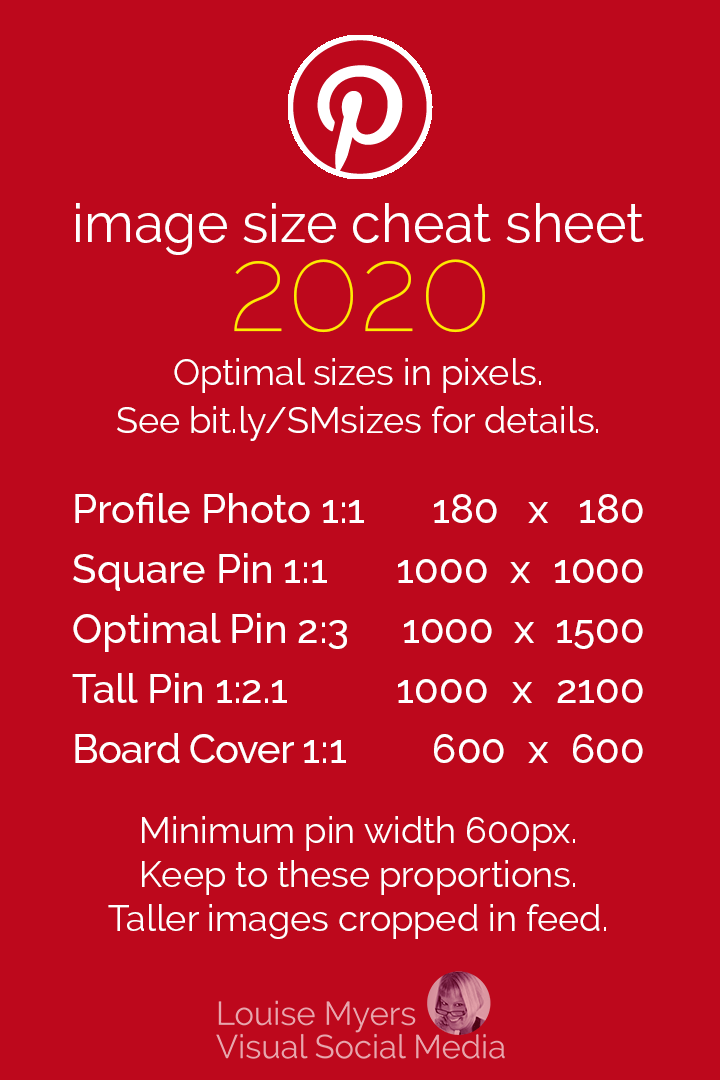 Social Media Cheat Sheet 2020 Must Have Image Sizes