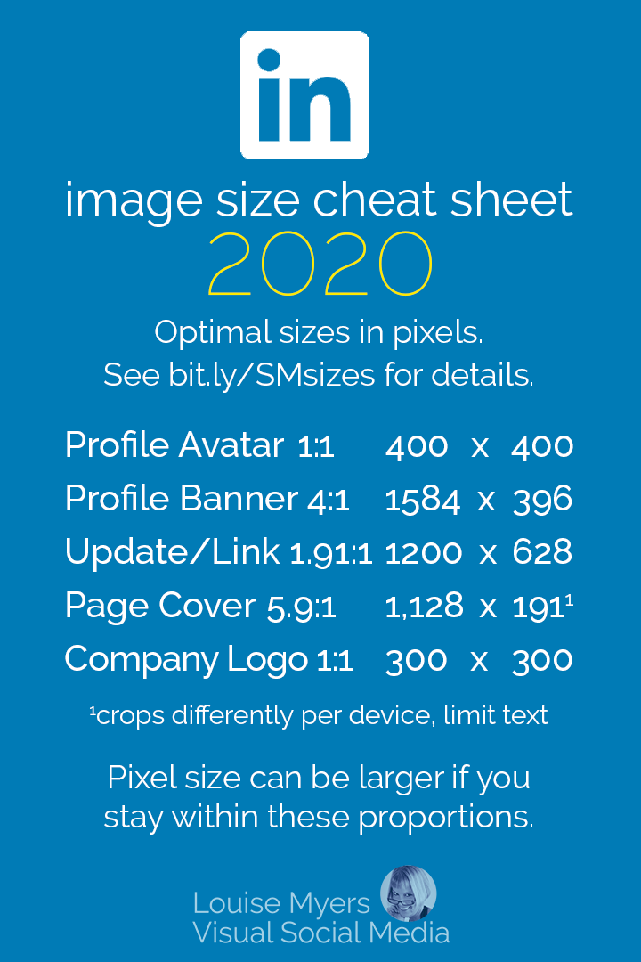 Social Media Cheat Sheet Must Have Image Sizes