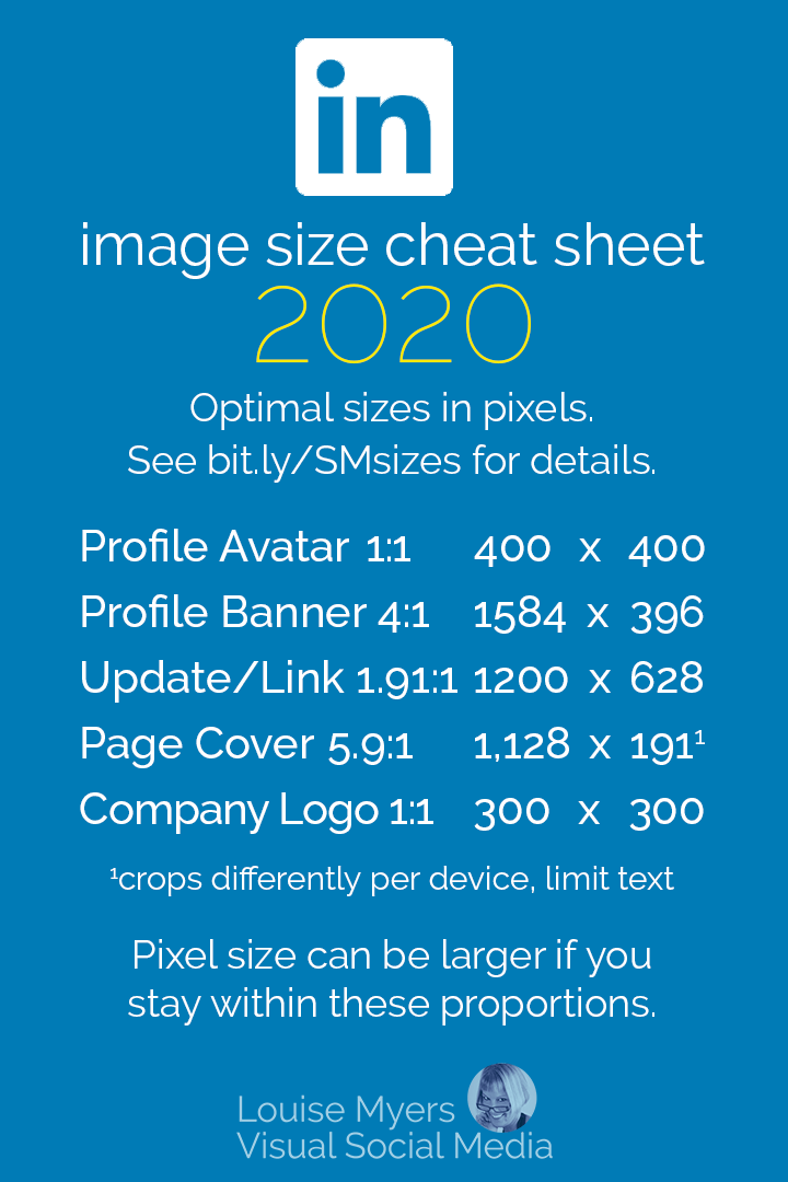 Social Media Cheat Sheet 2020 Must Have Image Sizes