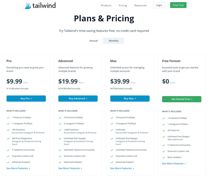 tailwind pricing plans 2021 How To Crush Tailwind For Pinterest: Best FREE Scheduler!