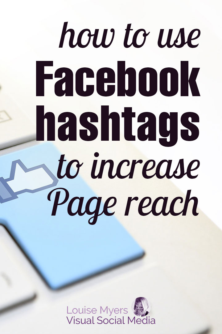 Facebook hashtags pinnable graphic