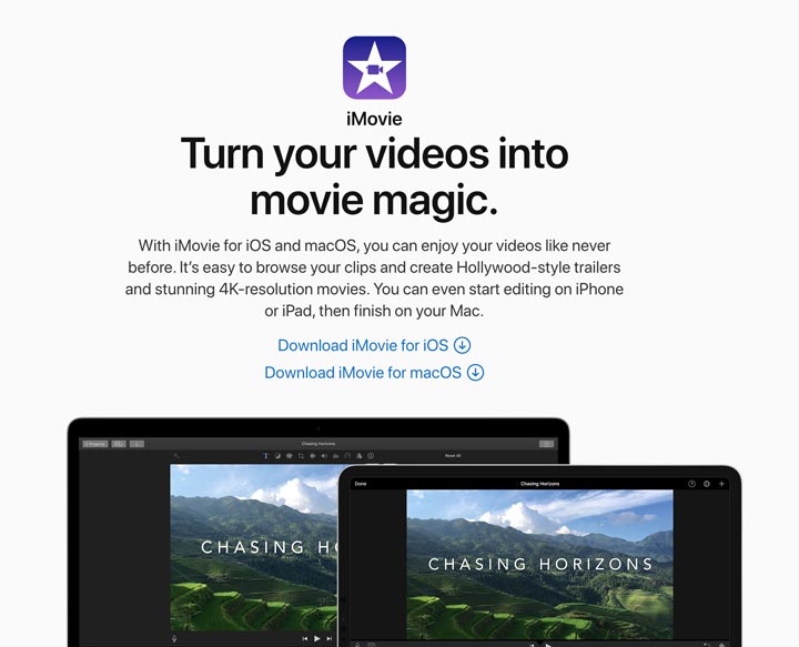 how to record a video on mac imovie