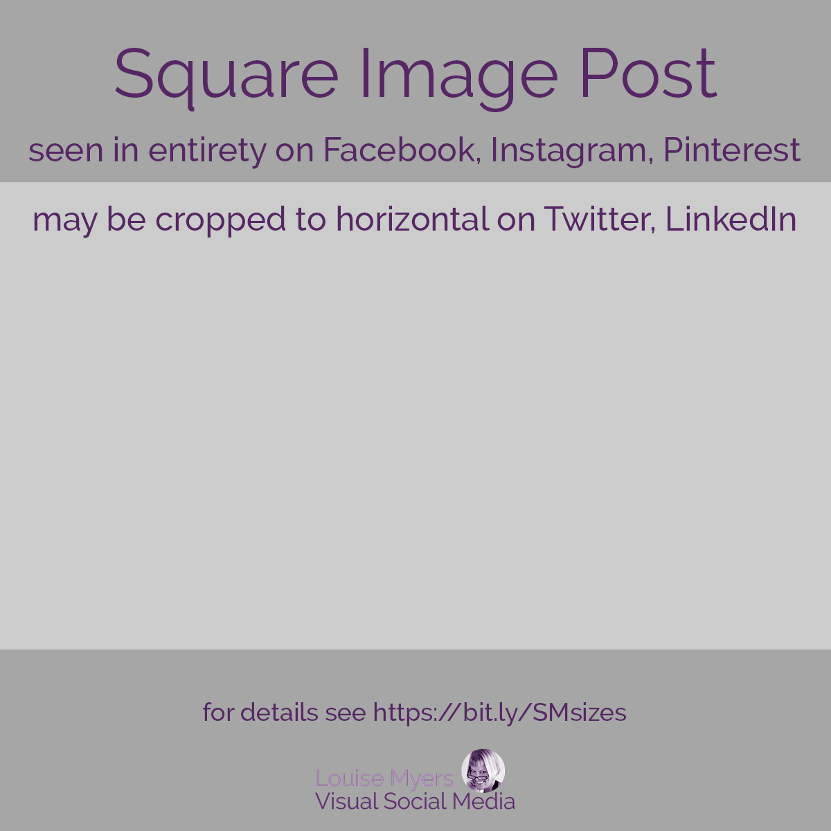 square social media post template.