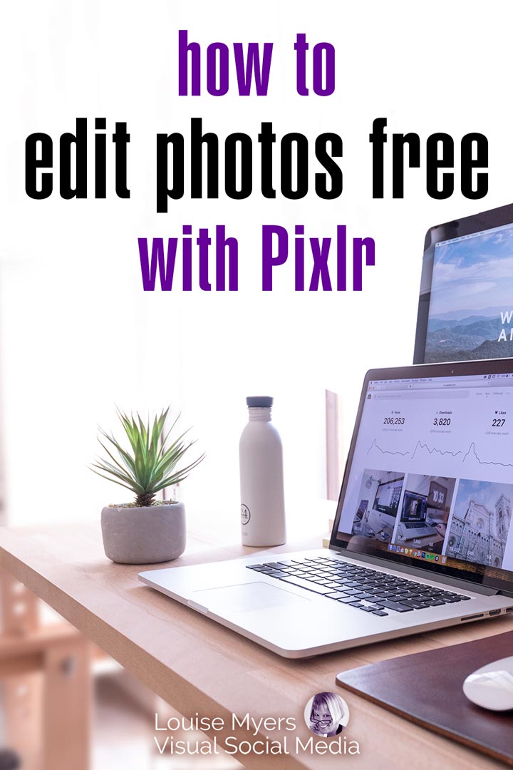 how to edit photos free with pixlr desk photo pinterest image.