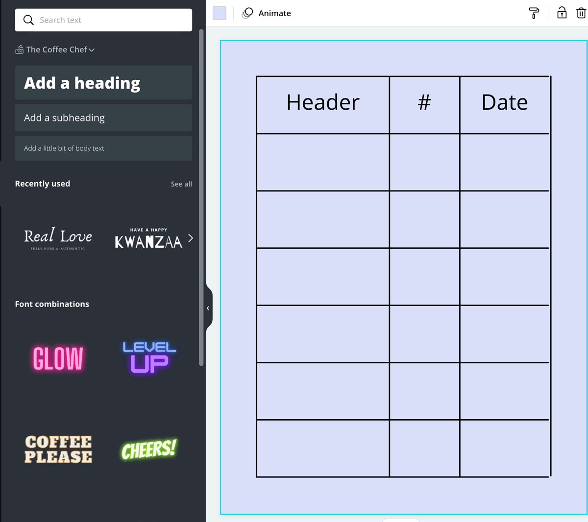 Canva Table Chart   13 Complete Canva Table With Lines 