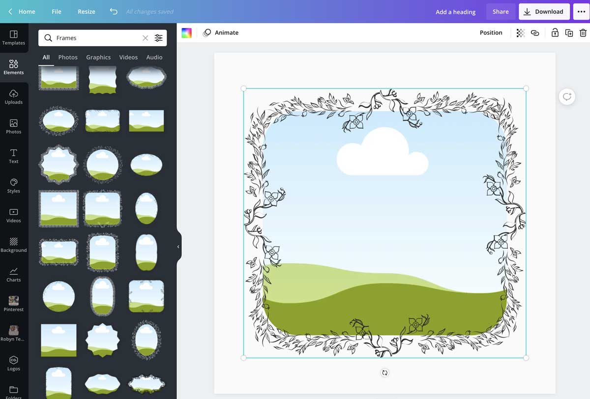 How To Use Frames In Canva For A Unique Look You ll Love LouiseM