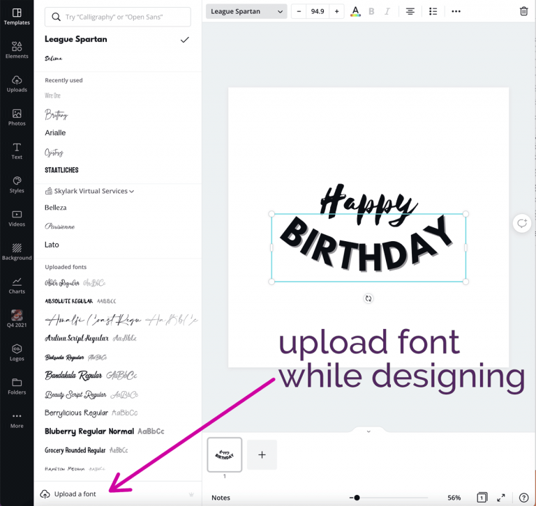 How to Upload Fonts to Canva 2 Fast & Easy Ways LouiseM