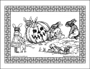 10 Halloween Coloring Pages for Kids &amp; Adults: FREE Printables! | LouiseM