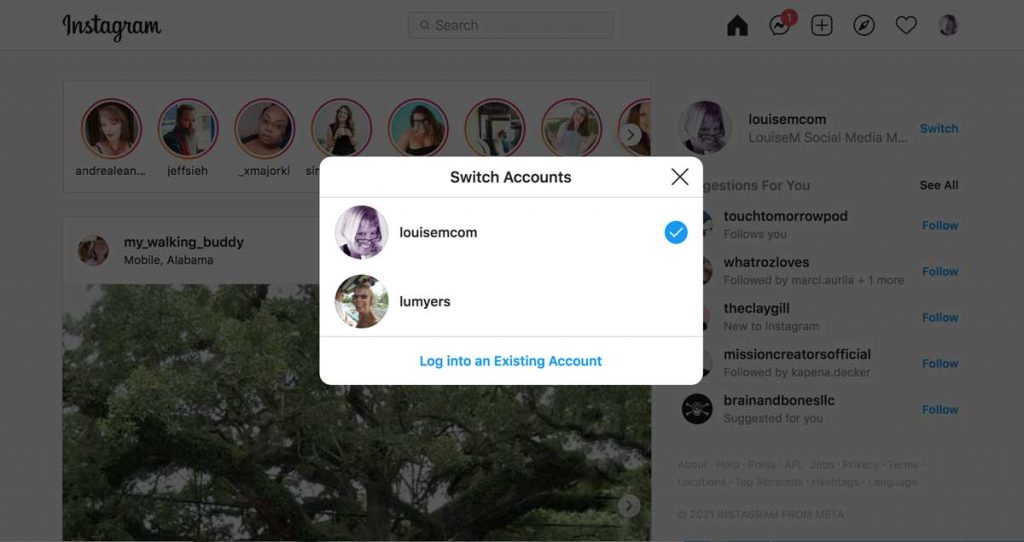 How to Switch Instagram Accounts on Computer It's Easy & Free! LouiseM