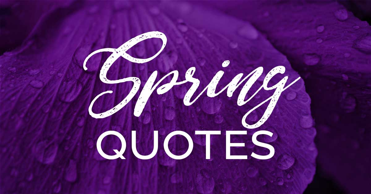 happy spring quotes sayings