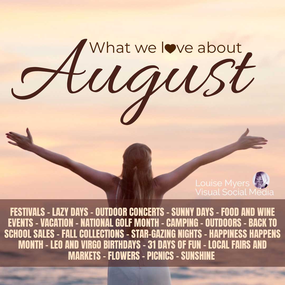 345 August Holidays to Excite Your Audience (2023) | LouiseM
