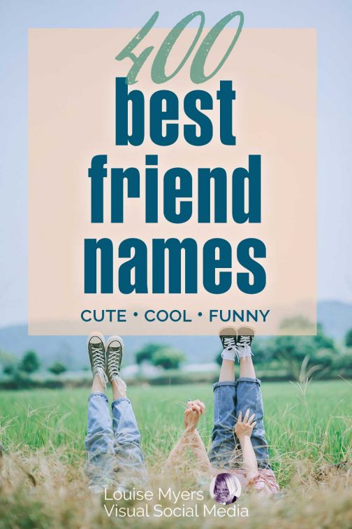 unique names to call my male best friend