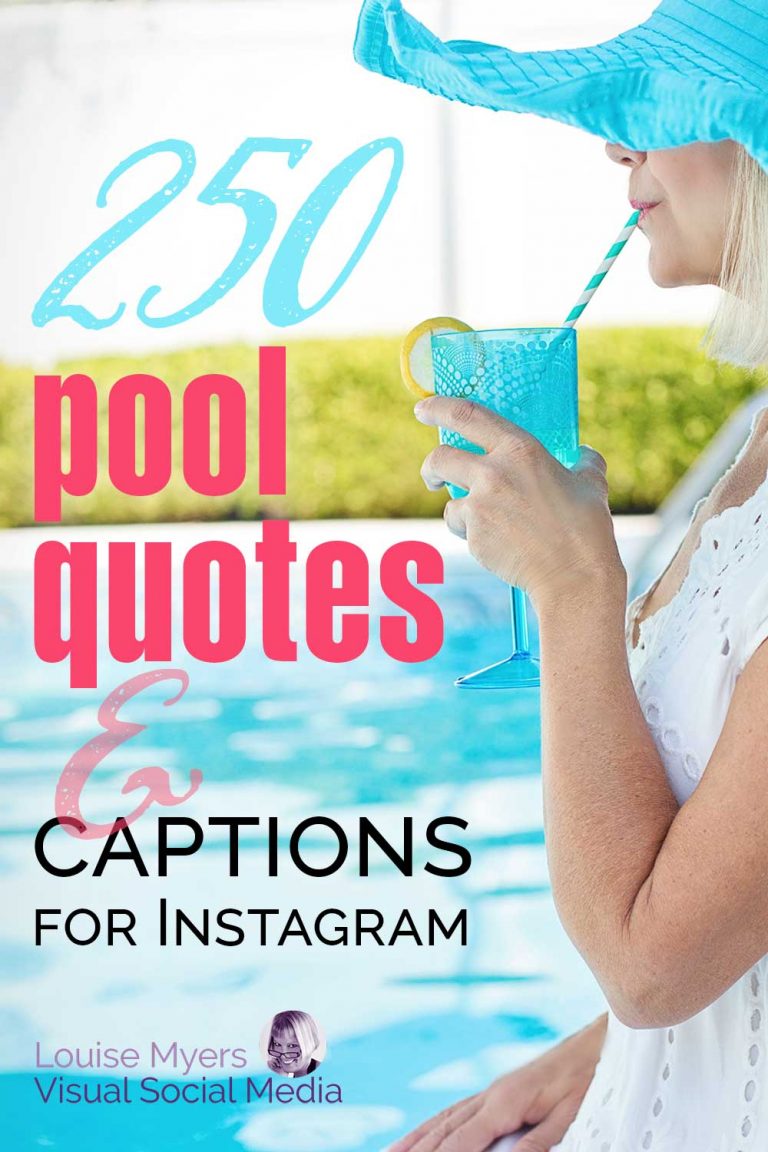 250 Pool Quotes & Captions for Instagram Best Ways to Make a Splash